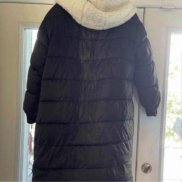Avec Les Filles faux fur lined puffer coat NWT - Picture 3 of 7